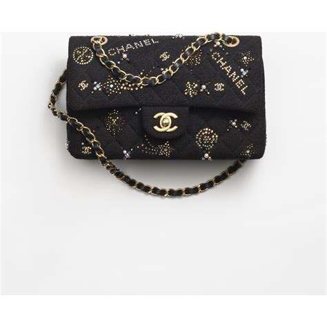 chanel small classic handbag grained calfskin &|black chanel bag price.